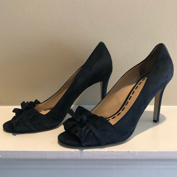 Enzo Angiolni Blue Heels - Picture 5 of 8